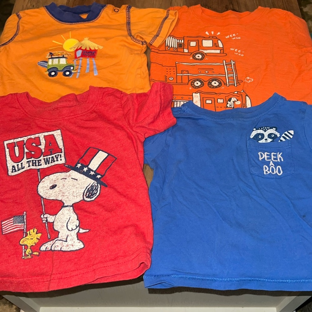 12-month t-shirt bundle